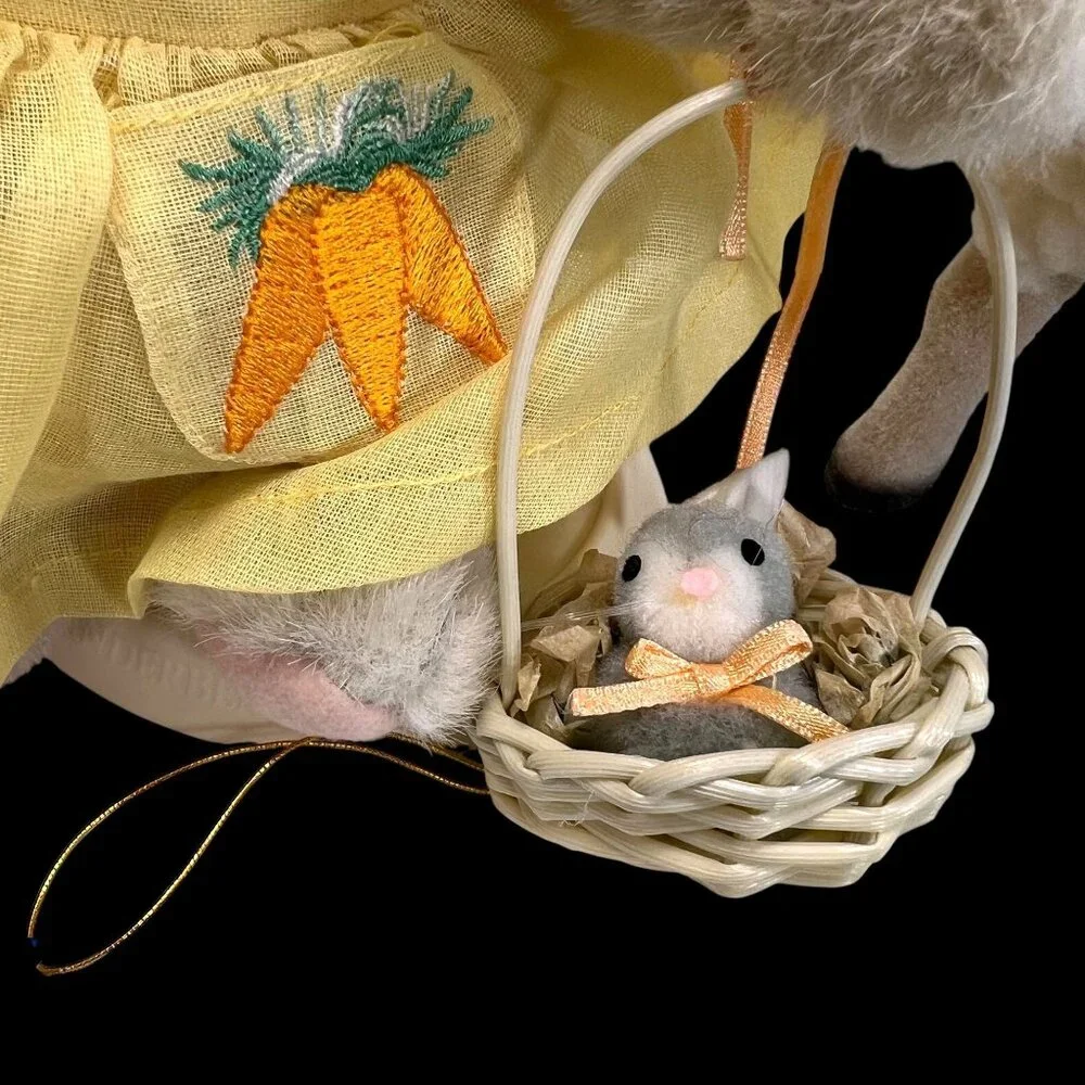 NABCO Hoppy Vanderhare Easter LOT Rose 4346 Muffy Spring Bonnets Baskets Tags - Picture 9 of 16